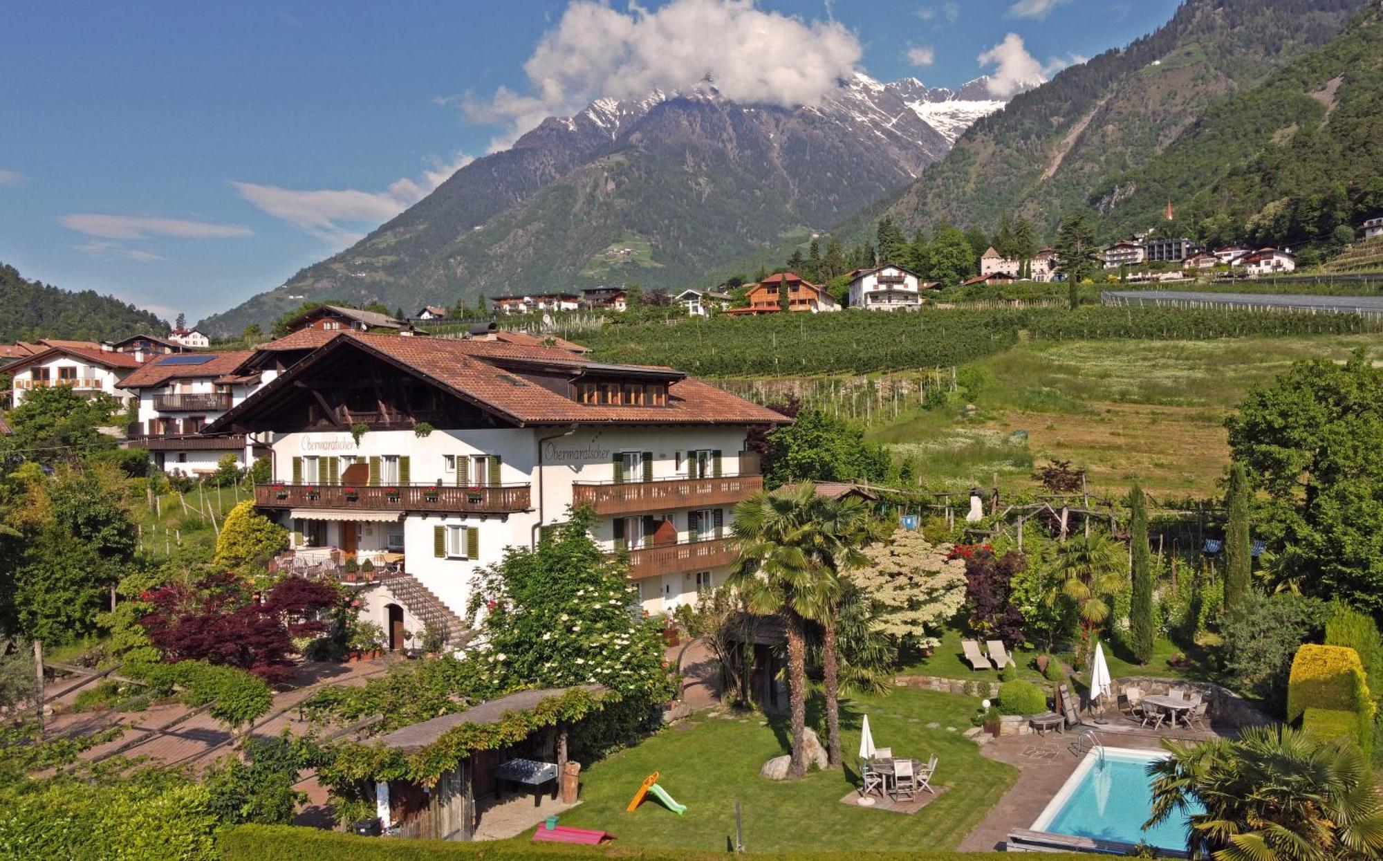 Obermaratscher Apartments Residence Лагундо Екстериор снимка